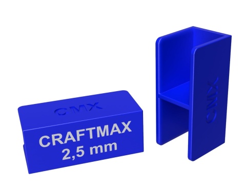 DYSTANS UCHWYT SZABLON DO MONTAŻU FRONTÓW SZUFLAD 2,5 mm