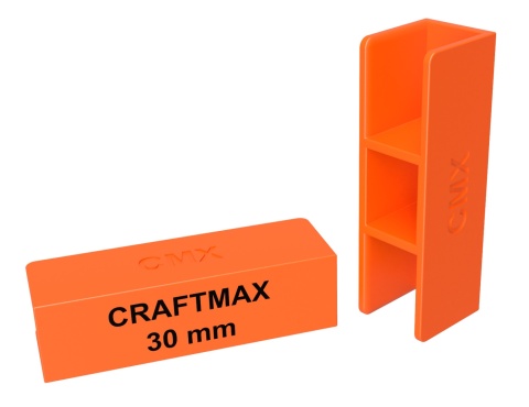 DYSTANS UCHWYT SZABLON DO MONTAŻU FRONTÓW SZUFLAD 30 mm