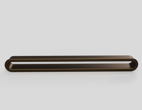 ROZETA KRATKA MASKOWNICA WENTYLACYJNA DO PŁYT 18 MM BRONZE POŁYSK