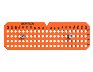 Szablon wzornik do uchwytów meblowych regulowany 320 MM SUM-3